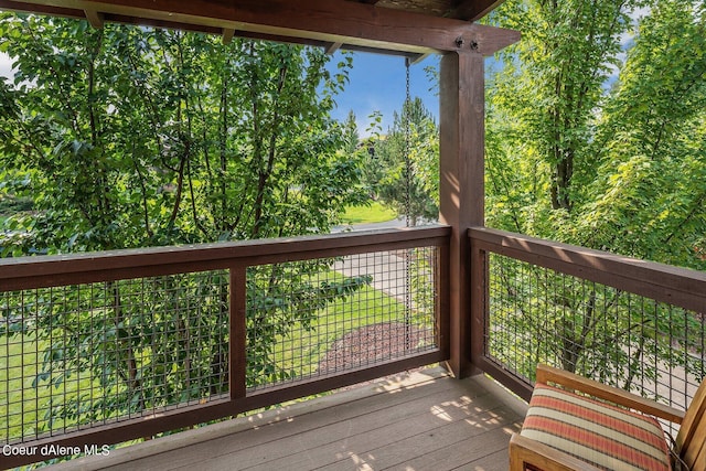 17021 S Citrine Dr, Coeur Dalene, ID 83814 - view of deck