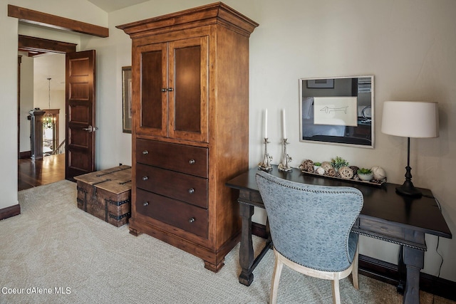 17021 S Citrine Dr, Coeur Dalene, ID 83814 - interior space featuring baseboards and carpet flooring