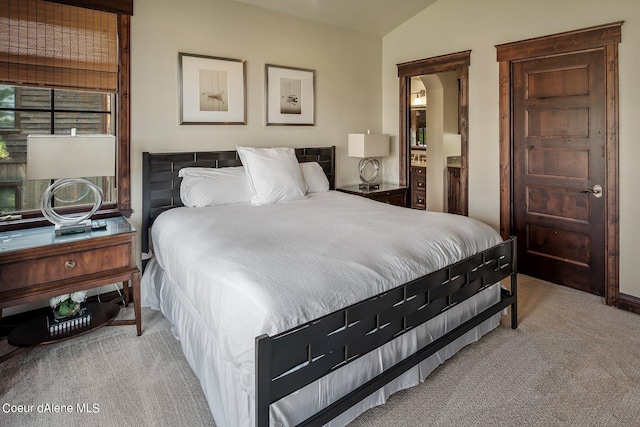 17021 S Citrine Dr, Coeur Dalene, ID 83814 - bedroom with lofted ceiling and carpet floors