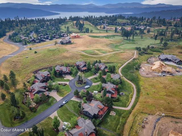 17021 S Citrine Dr, Coeur Dalene, ID 83814 - aerial view with a mountain view