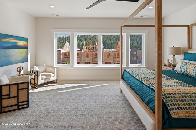 2747 W Lumber Ln, Coeur Dalene, ID 83814 - bedroom with carpet and recessed lighting