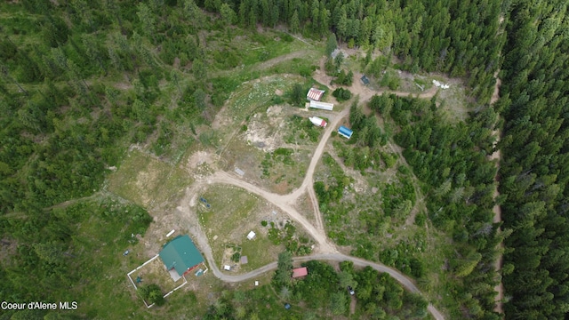 950 Old Range Rd, Clark Fork, ID 83811 - aerial overview of property's location