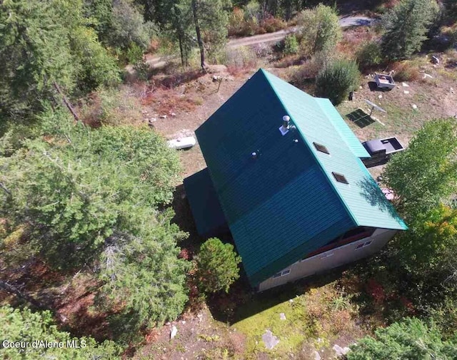 1452 Grizzly Gap Rd, Naples, ID 83847 - view from above of property
