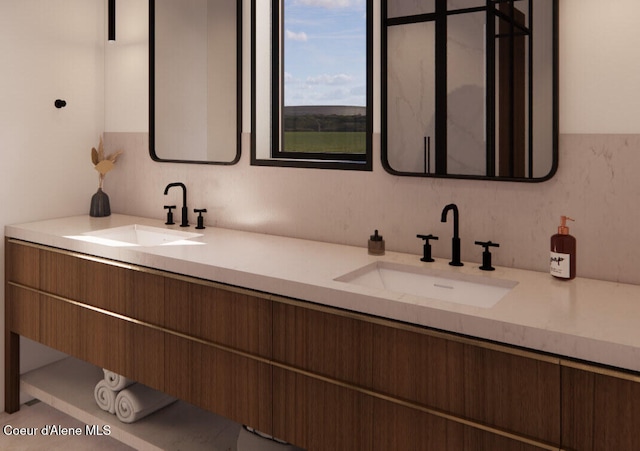 15374 S Chalone Dr, Coeur Dalene, ID 83814 - bathroom featuring a sink and double vanity