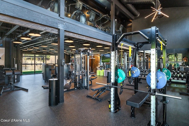 15374 S Chalone Dr, Coeur Dalene, ID 83814 - view of workout area