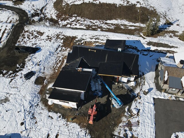 15374 S Chalone Dr, Coeur Dalene, ID 83814 - view of snowy aerial view