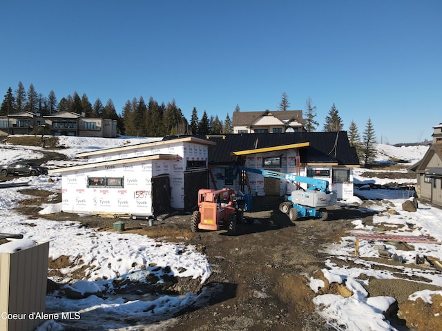 15374 S Chalone Dr, Coeur Dalene, ID 83814 - view of yard layered in snow
