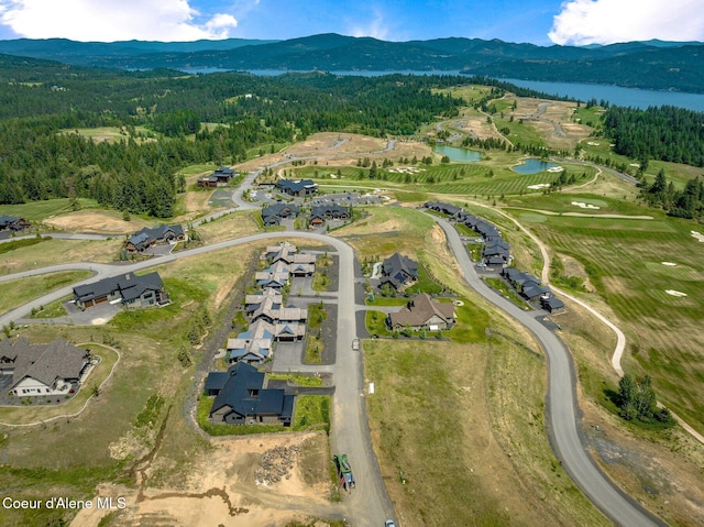 15374 S Chalone Dr, Coeur Dalene, ID 83814 - view of property location with a water and mountain view and nearby suburban area