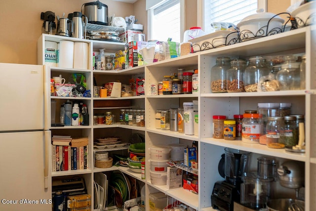 view of pantry