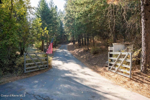 905 S Tanglewood Rd, Post Falls, ID 83854 - view of road with a gate