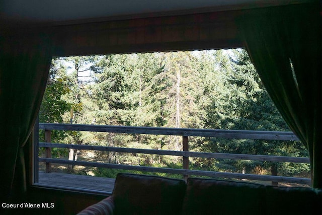 905 S Tanglewood Rd, Post Falls, ID 83854 - detailed view of a heavily wooded area