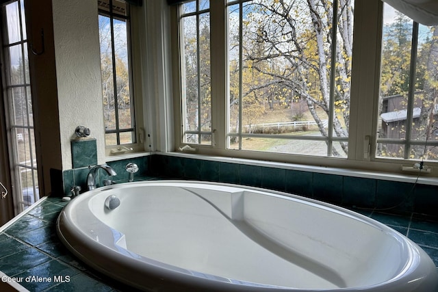 bathroom with plenty of natural light