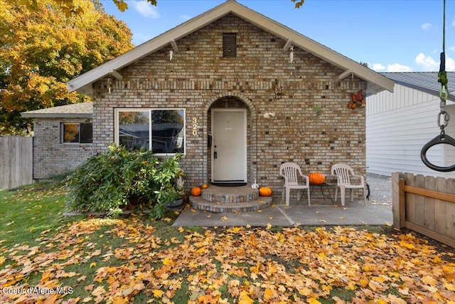 exterior space with a patio