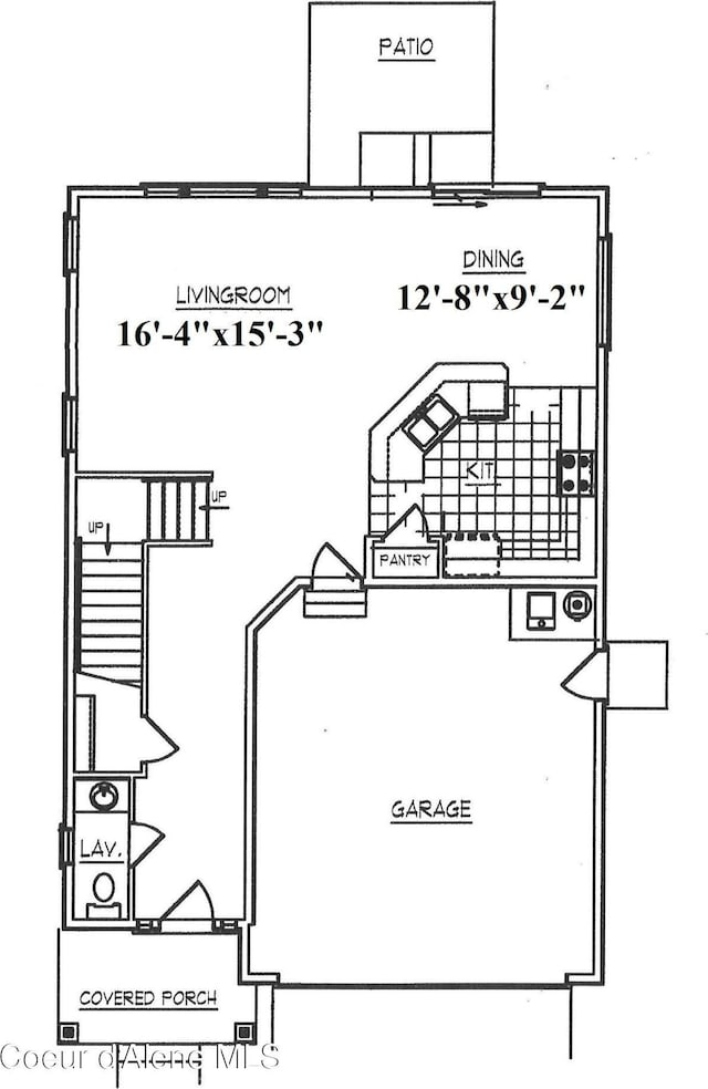 2711 E Cinder Ave, Post Falls, ID 83854 - home floor plan