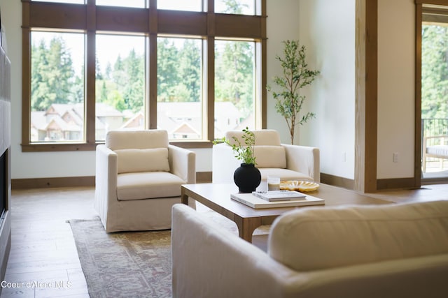 11996 N Rocking R, Hayden, ID 83835 - living area with light wood finished floors