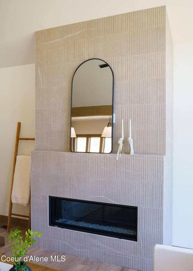 11996 N Rocking R, Hayden, ID 83835 - detailed view of a fireplace