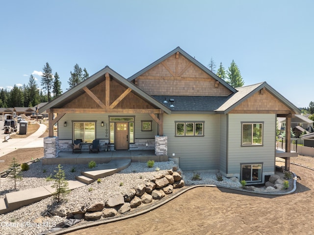 11996 N Rocking R, Hayden, ID 83835 - craftsman house with covered porch