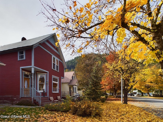 view of property exterior