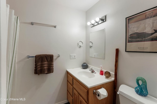 296 Ullr Dr, Sandpoint, ID 83864 - full bathroom with toilet and vanity