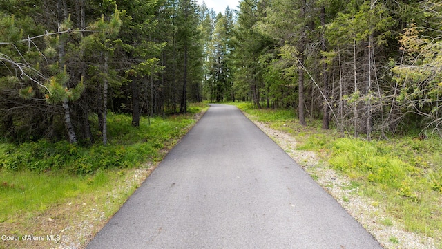 view of road