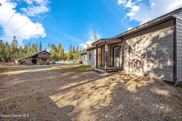 648 Curley Creek Rd, Moyie Springs, ID 83845 - view of yard