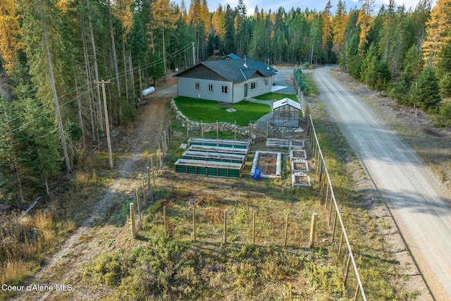 648 Curley Creek Rd, Moyie Springs, ID 83845 - view of subject property featuring a heavily wooded area