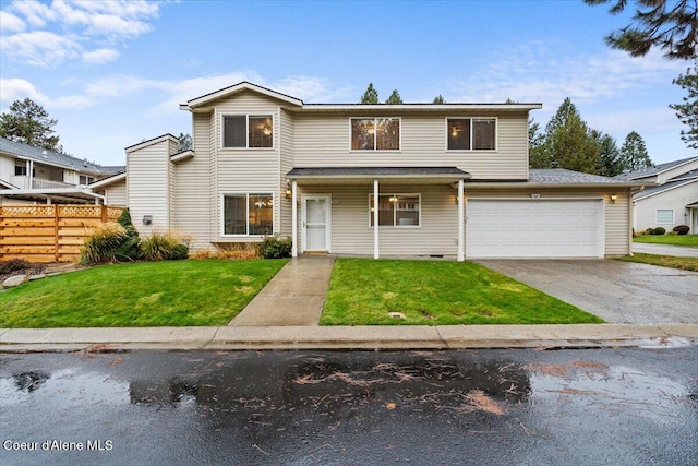 front of property featuring a front yard