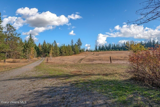 14895 N Crystal Springs Ln, Rathdrum, ID 83858 - view of yard with a rural view