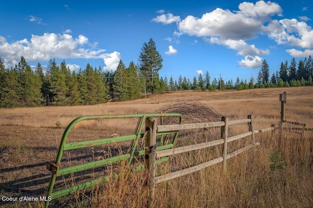 14895 N Crystal Springs Ln, Rathdrum, ID 83858 - view of yard with a view of countryside