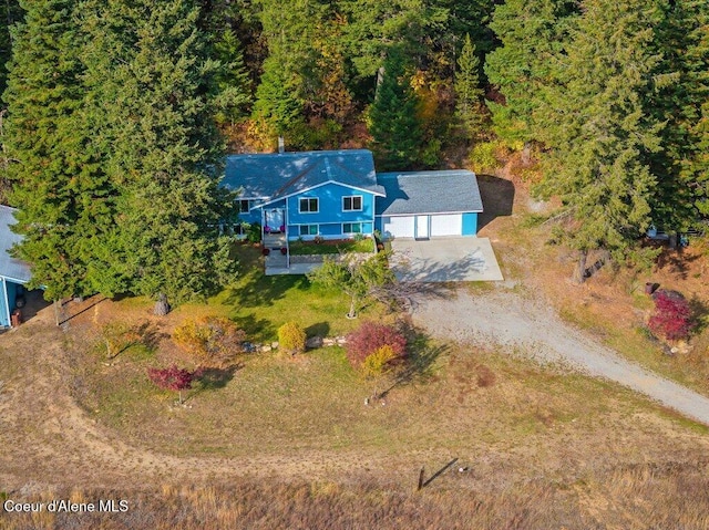 14895 N Crystal Springs Ln, Rathdrum, ID 83858 - aerial view of property and surrounding area
