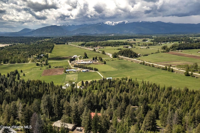 431 E Sunnyside Rd, Sandpoint, ID 83864 - aerial view of sparsely populated area featuring a mountainous background