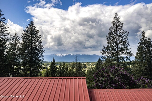 431 E Sunnyside Rd, Sandpoint, ID 83864 - deck with a mountain view