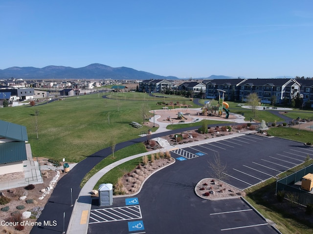 2848 N O Connor Blvd, Post Falls, ID 83854 - bird's eye view with a mountain view and a residential view