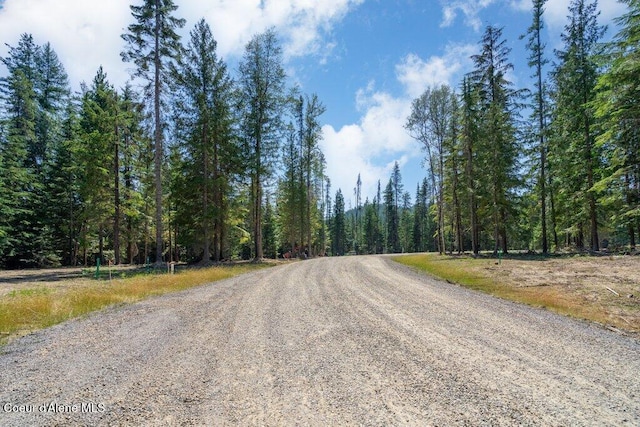 view of road