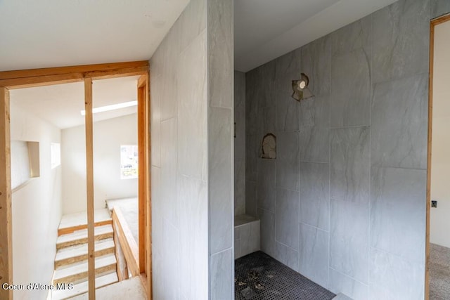 510 N Hubbard, Coeur Dalene, ID 83814 - bathroom with tiled shower