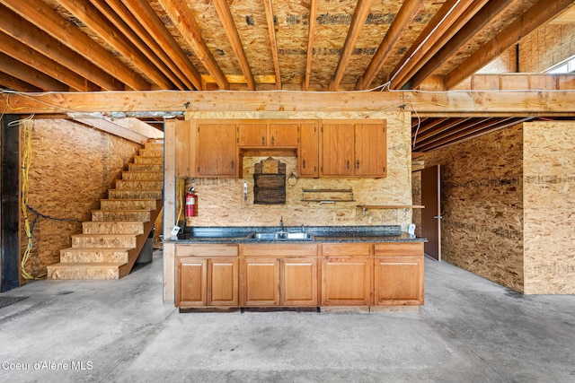 kitchen featuring sink