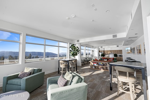 view of living room