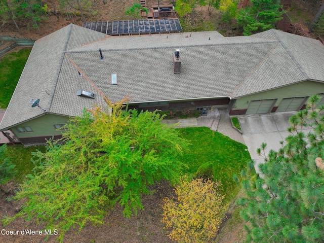694 S Signal Point Rd, Post Falls, ID 83854 - view from above of property