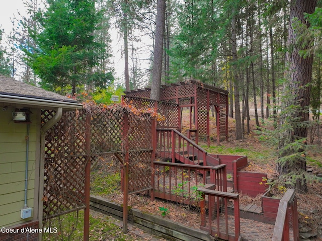 694 S Signal Point Rd, Post Falls, ID 83854 - view of yard