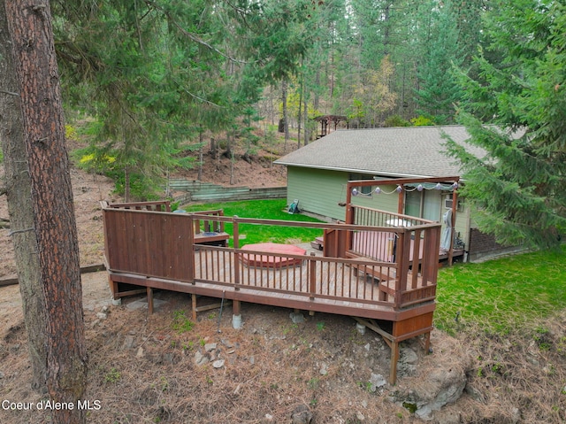 694 S Signal Point Rd, Post Falls, ID 83854 - view of deck