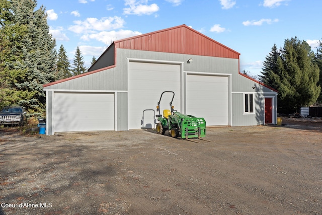11673 N Boyer Rd, Sandpoint, ID 83864 - view of detached garage