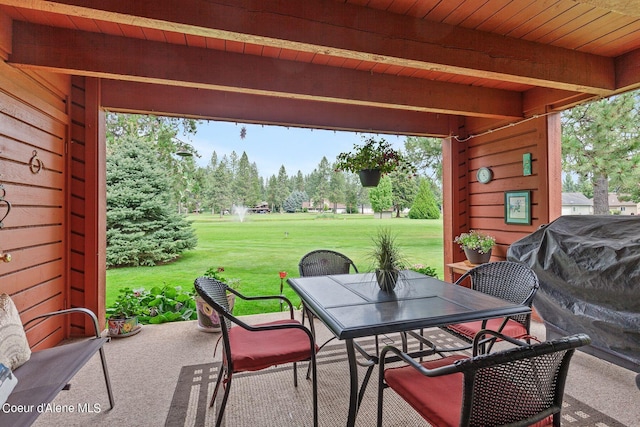 5299 W Green Ct # 5, Rathdrum, ID 83858 - view of patio with outdoor dining area