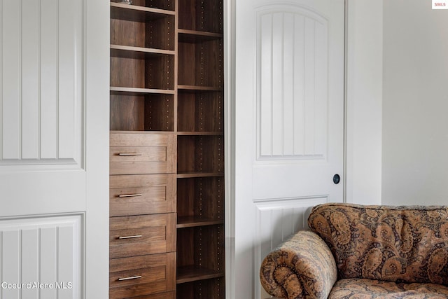 view of closet