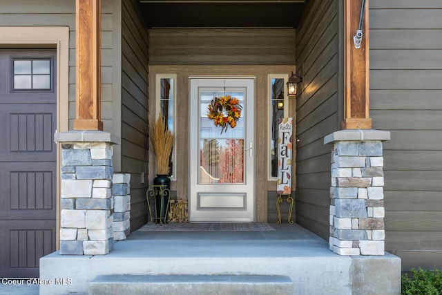 view of property entrance