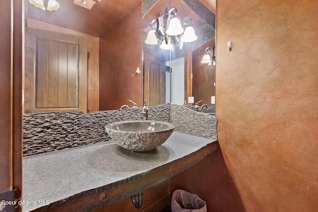 6126 S Gozzer Rd, Harrison, ID 83833 - bathroom featuring sink