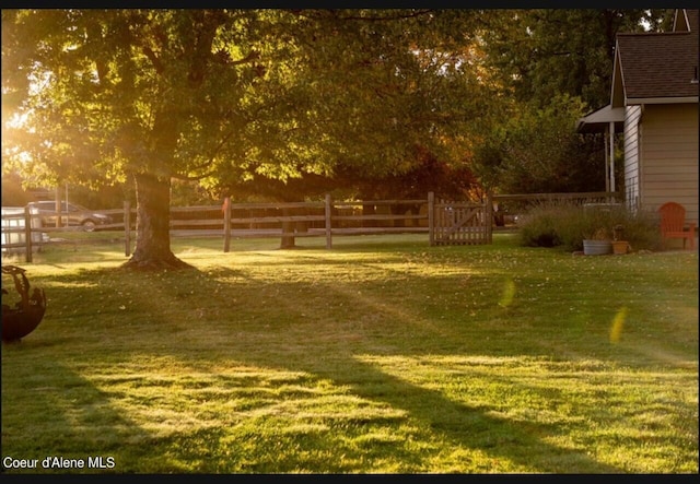 view of yard