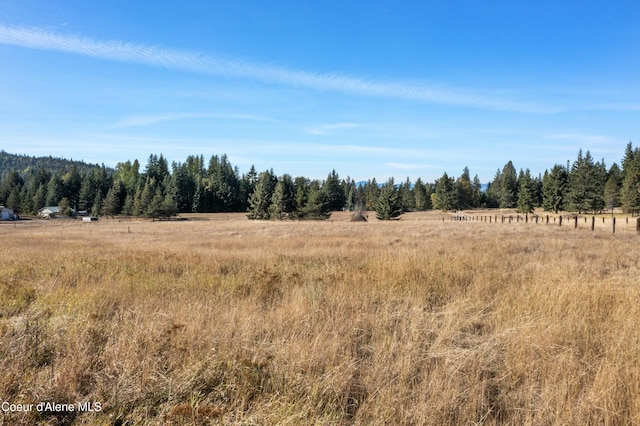 view of local wilderness with a rural view