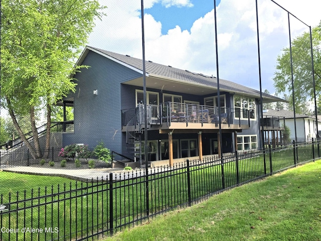 706 N Dundee Dr, Post Falls, ID 83854 - view of back of property