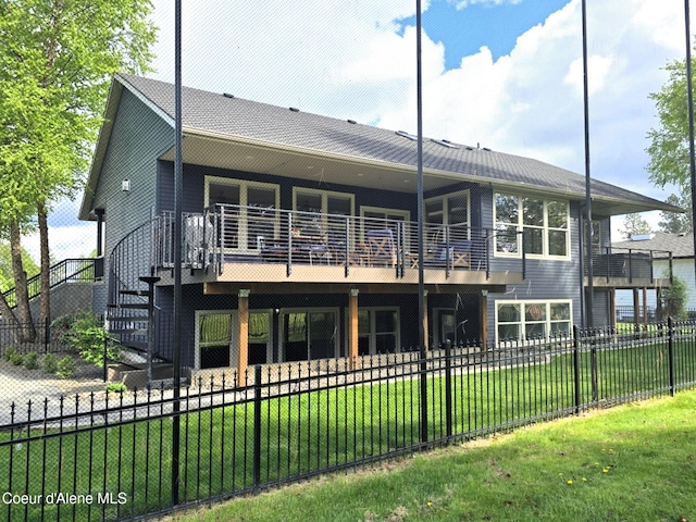 706 N Dundee Dr, Post Falls, ID 83854 - view of back of property