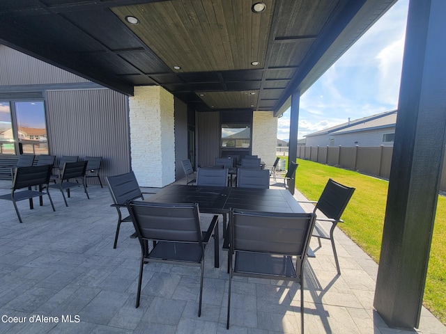 view of patio / terrace